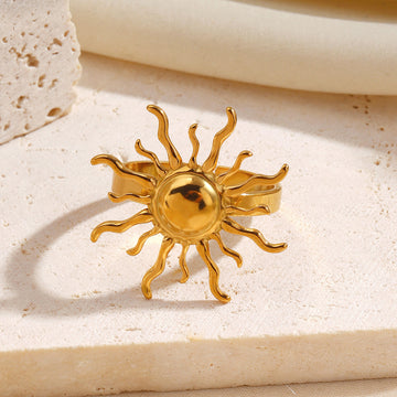 Sun Ring – Stainless Steel