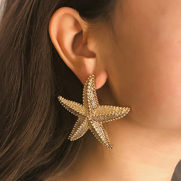 Sleek Pockmarked Earrings