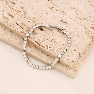 INS Minimalist Diamond-studded Bracelet For Women
