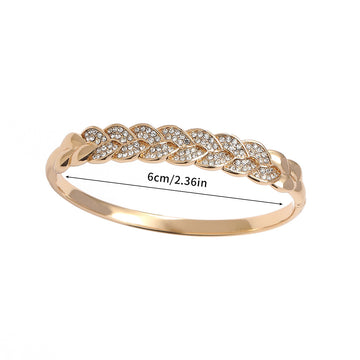 Minimalist Woven Chain Bracelet
